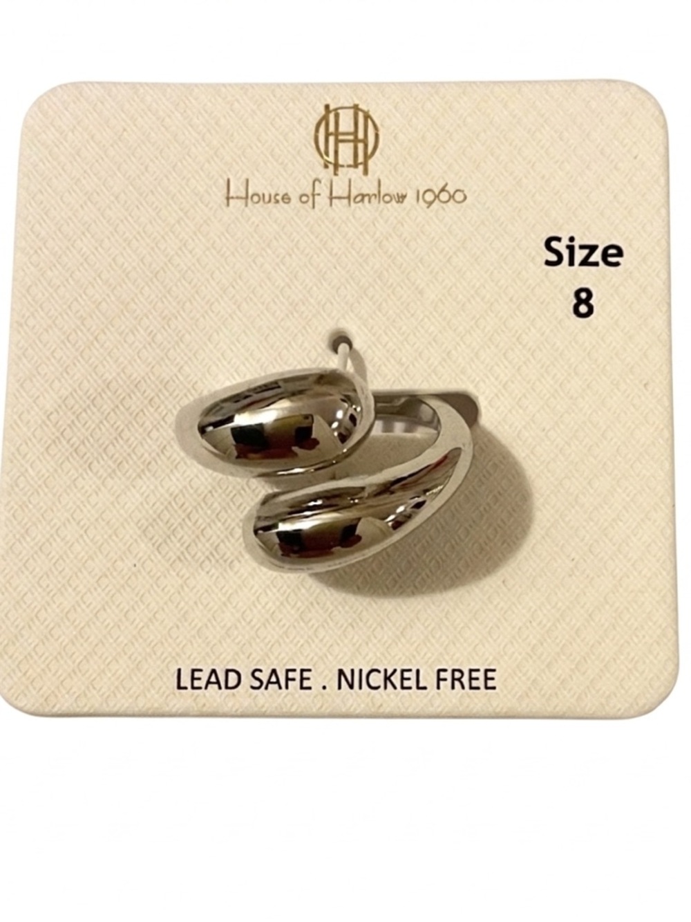 NWT House of Harlow Silver Ring